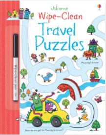Wipe-clean Travel puzzles