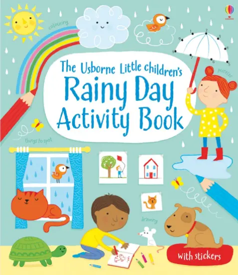 Little childrens Rainy day activity book