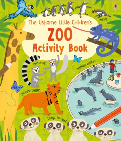 Little children´s Zoo activity book