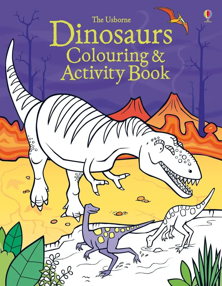 Colouring and activity Dinosaurs
