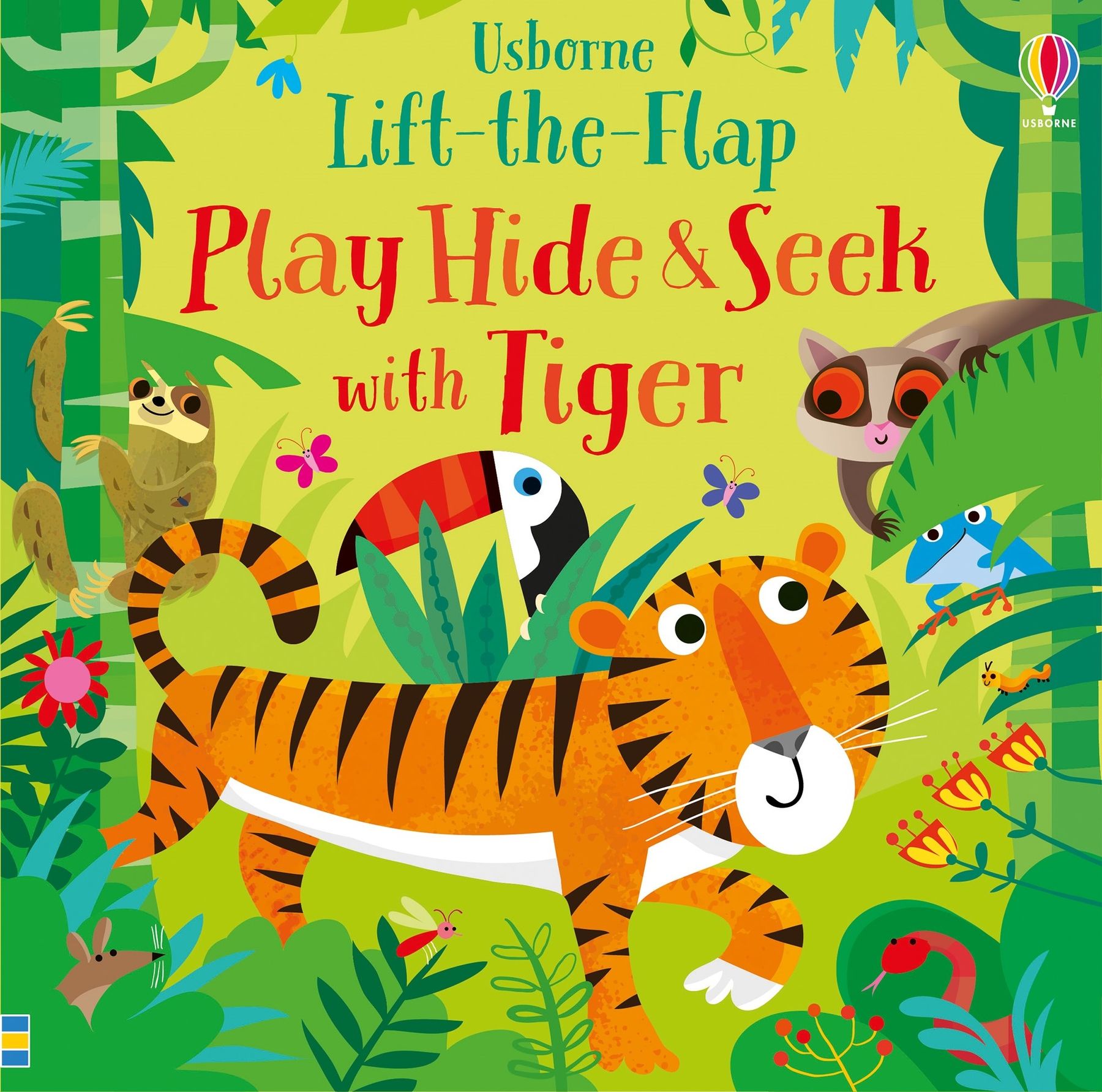 Play hide & seek with Tiger