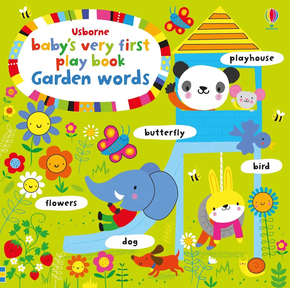 Baby very first playbook Garden words