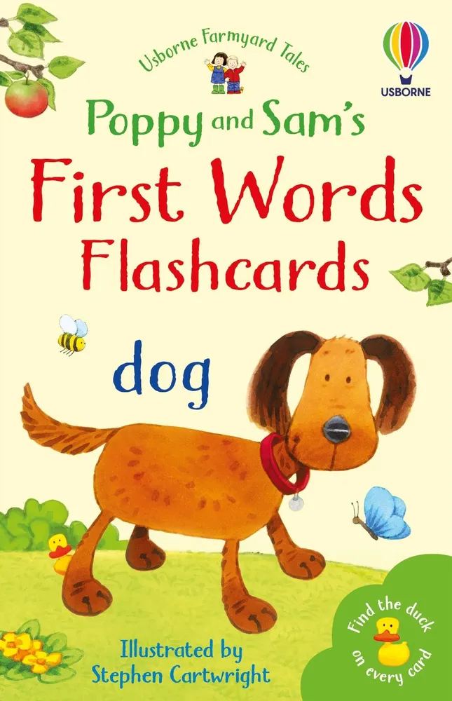 Poppy and sam flashcards first words