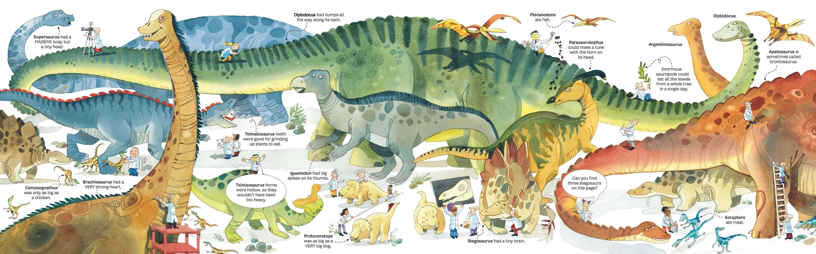 Big book of Dinosaurs