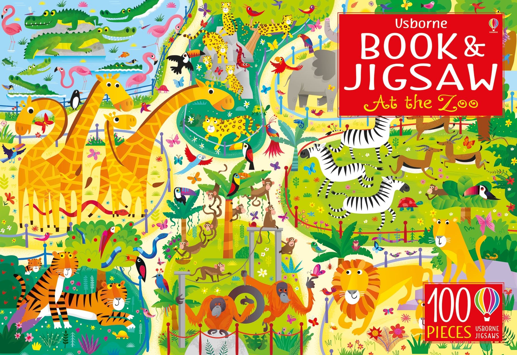 Jigsaw & Book At the ZOO