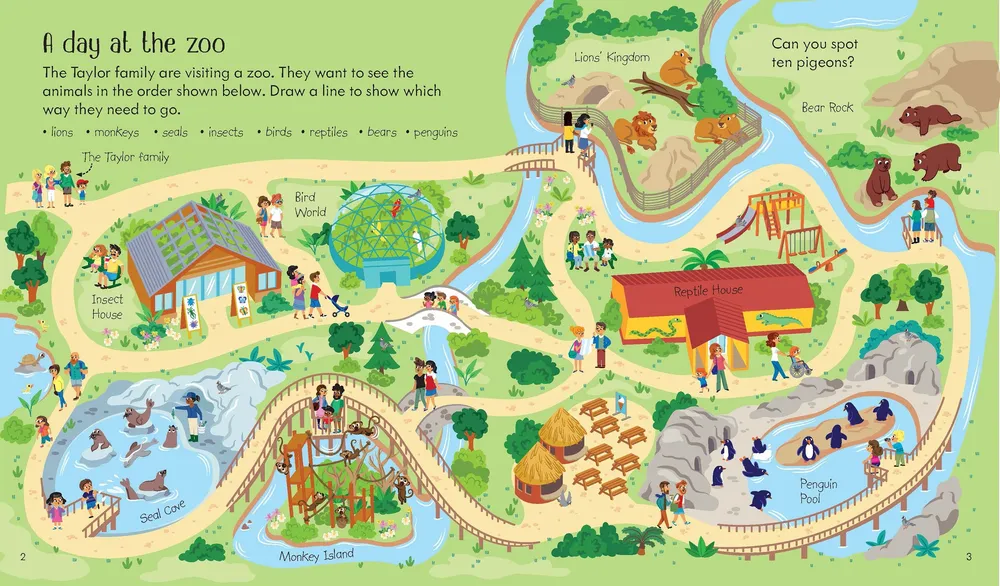 Little children´s Zoo activity book