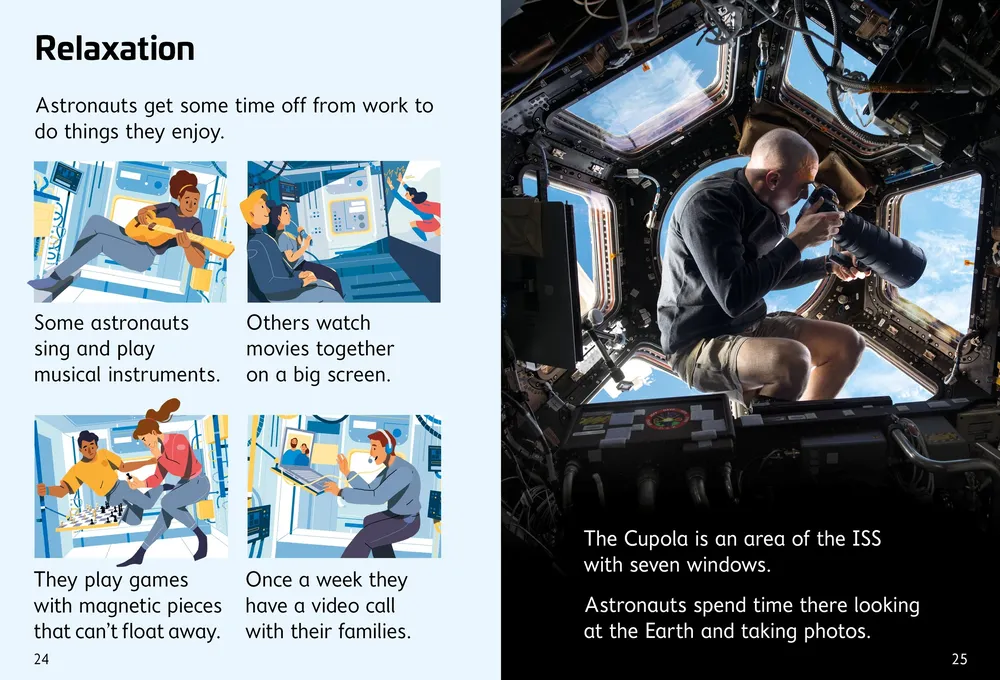 Beginners Living in Space