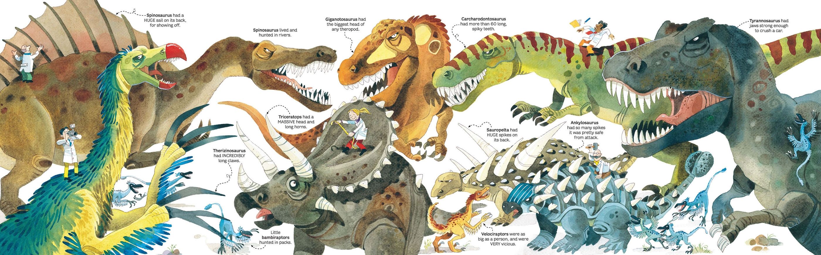 Big book of Dinosaurs