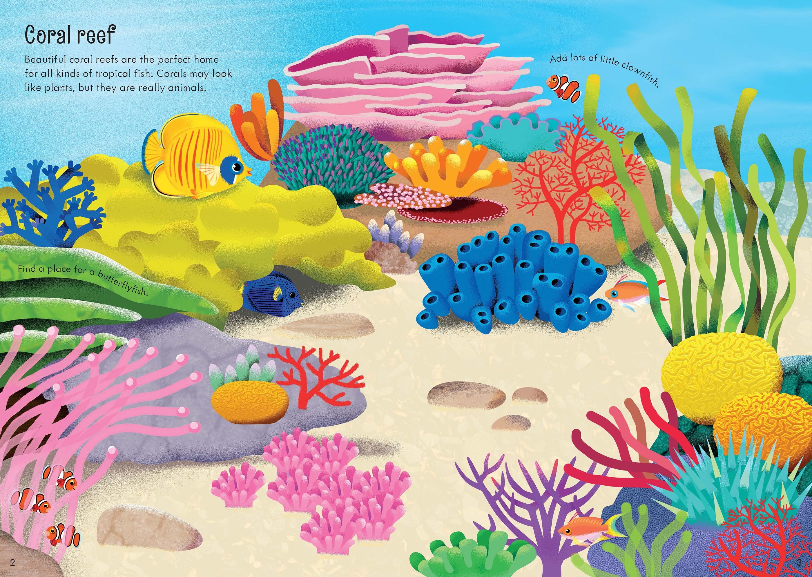Little first stickers Aquarium
