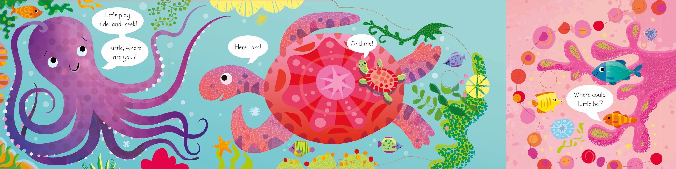 Play hide & seek with Octopus