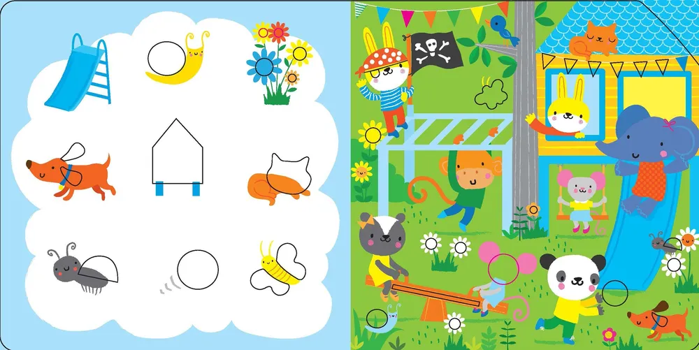 Baby very first playbook Garden words