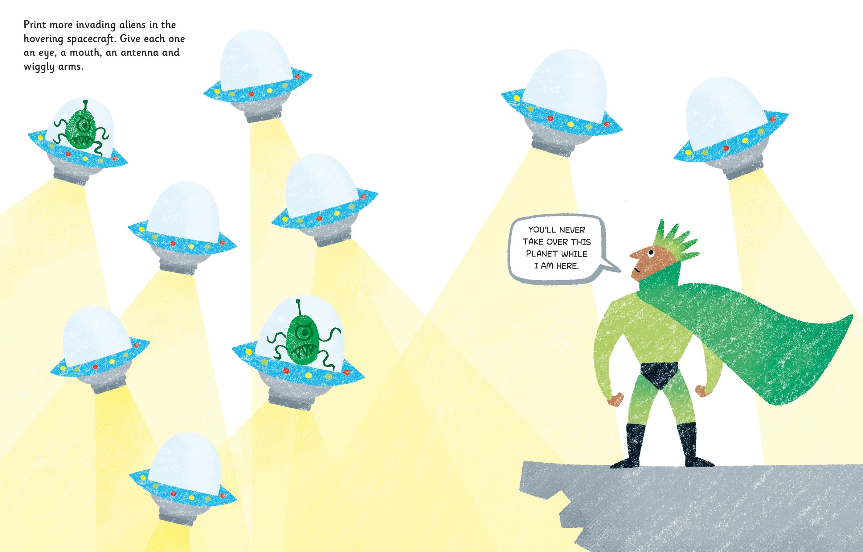 Fingerprint activities Superheroes