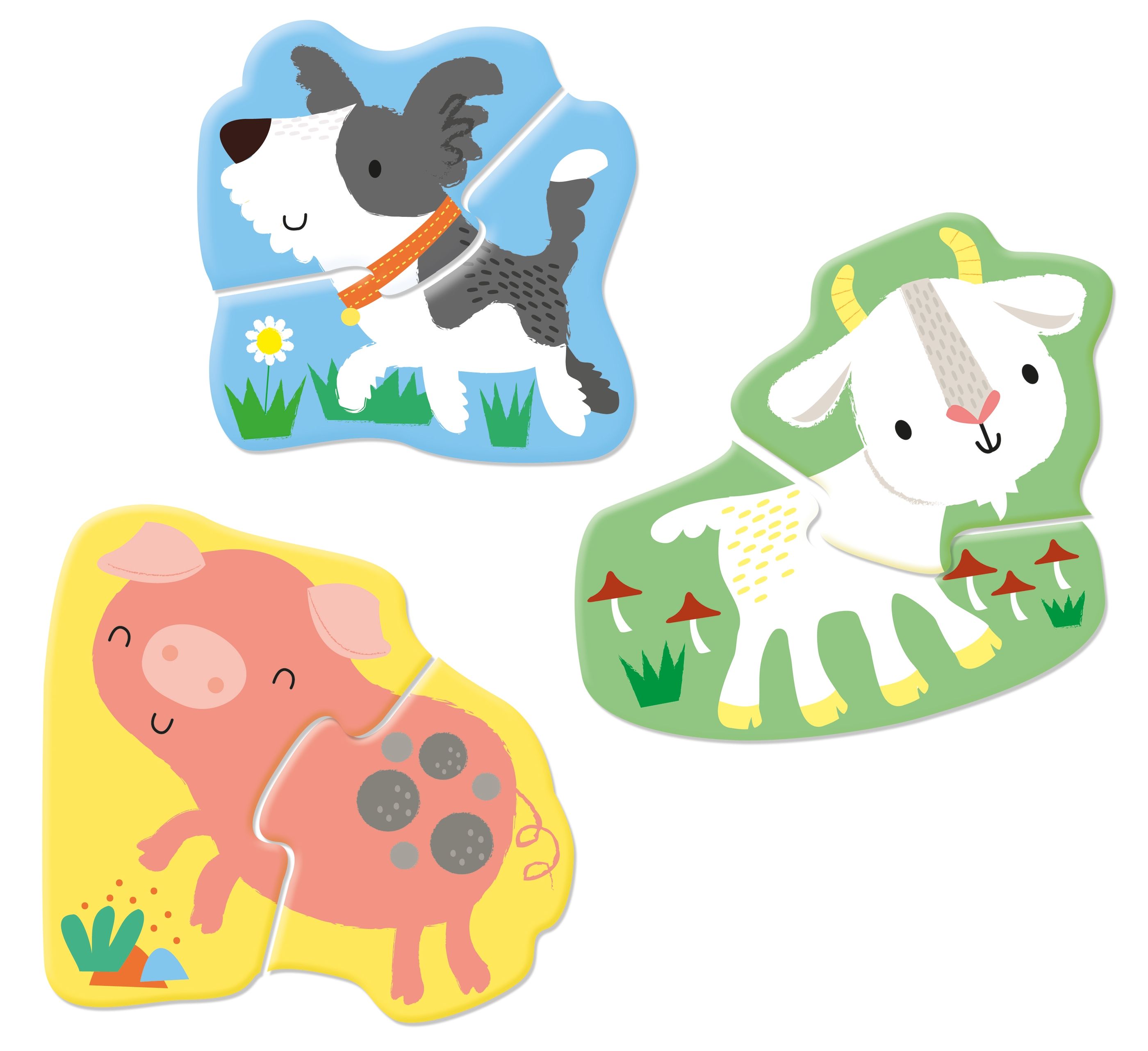 First jigsaw Farm animals