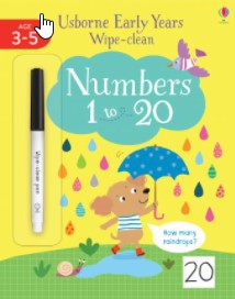 Wipe-clean Early Years Numbers 1-20