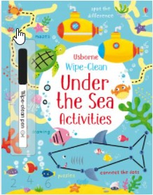 Wipe-clean Under the sea