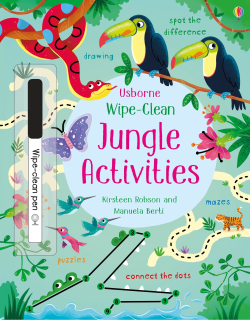 Wipe-clean Jungle activities