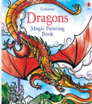 Magic painting book Dragons